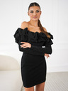 Edoti Mini-Kleid GINA - schwarz