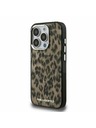 Karl Lagerfeld Karl Lagerfeld IML Leopard MagSafe Rückseite für iPhone 15 Pro Max Braun