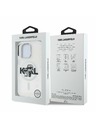Karl Lagerfeld Karl Lagerfeld IML Glitter Karl and Choupette Sketch MagSafe Rückseite für iPhone 16 Pro Max Transparent