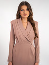 Edoti Elegante Damen-Minikleid BLAISE - Beige