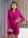 Edoti Elegante Damen-Minikleid BLAISE - Fuchsia