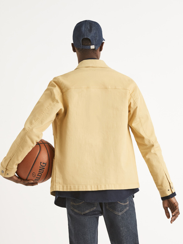 Celio Beige Jacke Celio Tumultcot