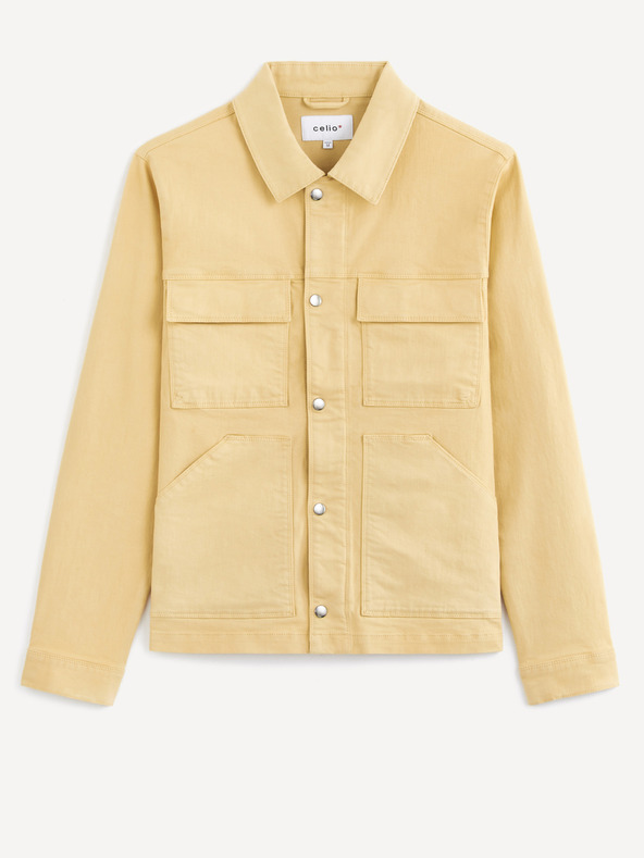 Celio Beige Jacke Celio Tumultcot