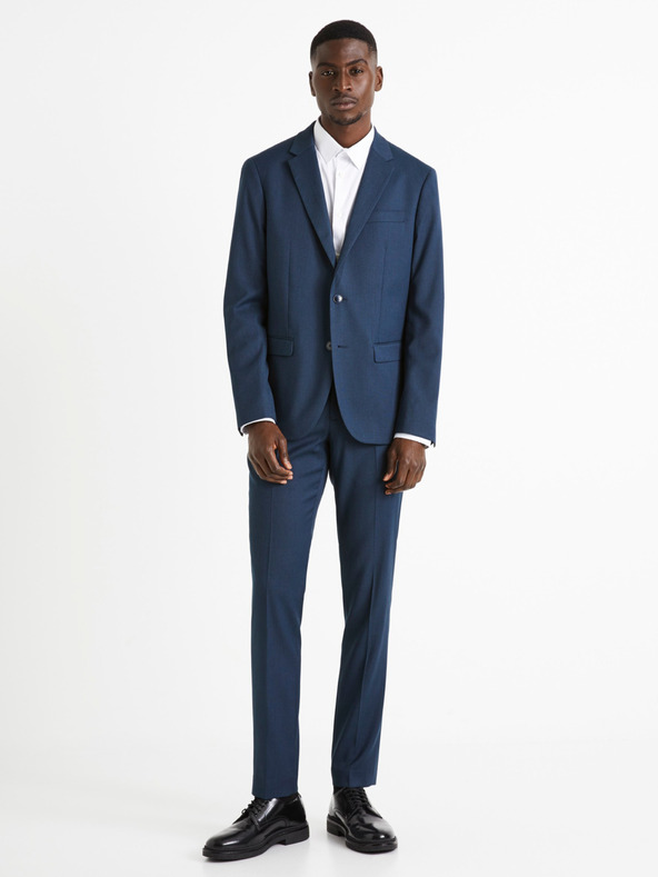 Celio Blaue Herren-Anzughose Celio Doarmure