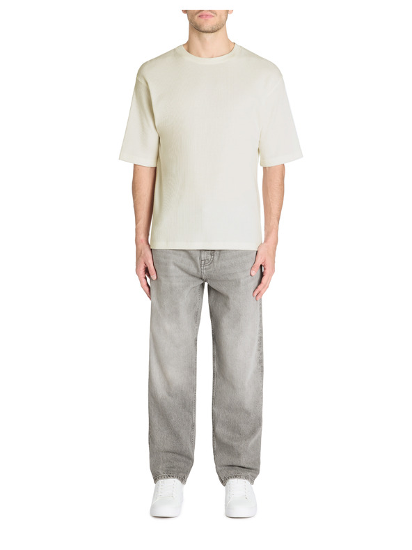 Celio Cremefarbenes Herren-T-Shirt Celio Lemiwaff