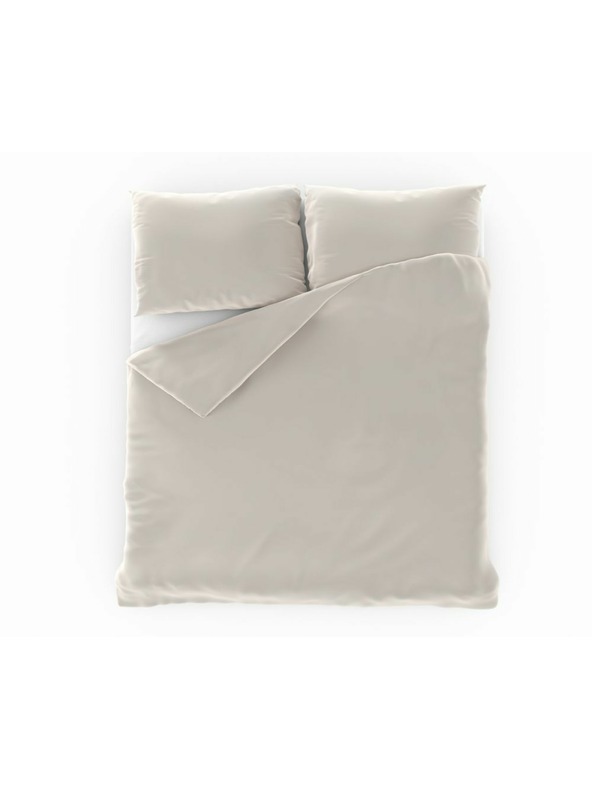 Kvalitex Satin Bettwäsche Luxury Collection 140x200, 70x90cm Weiß Kvalitex