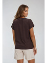 Moodo Damen Baumwoll-T-Shirt von Moodo – braun