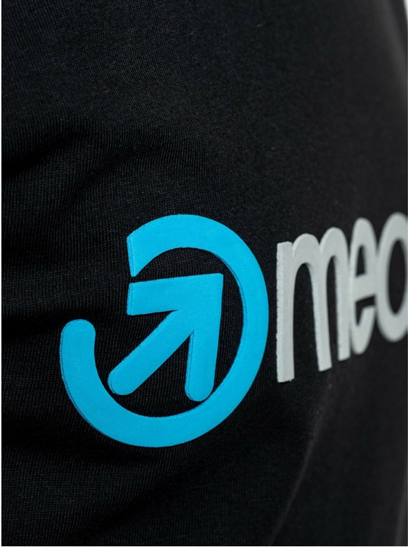 Meatfly Meatfly Herren T-Shirt Joe Grau/Schwarz | Schwarz | Größe S | 100% Baumwolle