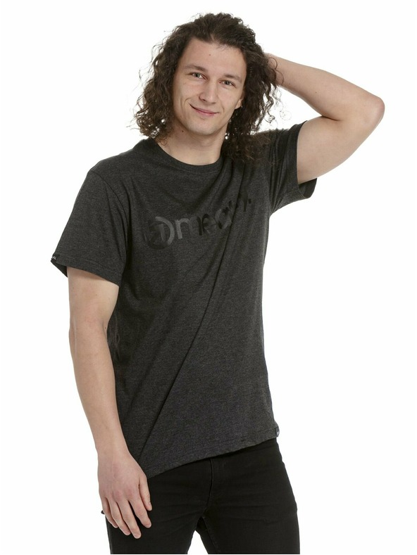 Meatfly Meatfly Herren T-Shirt Set MF Logo Multipack Black/Charcoal Heather/White | Schwarz | Größe