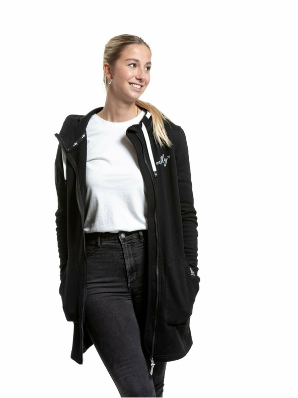 Meatfly Meatfly Damen Sweatshirt Clair Black | Schwarz | Größe