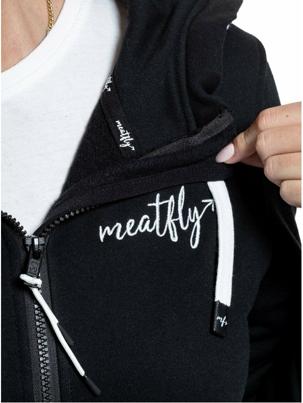 Meatfly Meatfly Damen Sweatshirt Clair Black | Schwarz | Größe