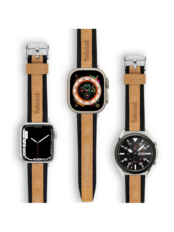 Timberland Timberland Arnett Lederarmband universell für Smart- und klassische analoge Uhren 42/44/45/49mm TDOUS0001704