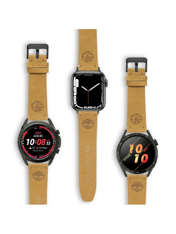 Timberland Timberland Ashby Lederarmband universell für Smart- und klassische analoge Uhren 42/44/45/49mm TDOUL0000218