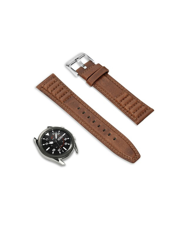 Timberland Timberland Amoskeag Lederarmband universal für Smart- und klassische Analoguhren 42/44/45/49mm TDOUS0001604
