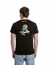 Meatfly Meatfly Herren-T-Shirt Planet Black