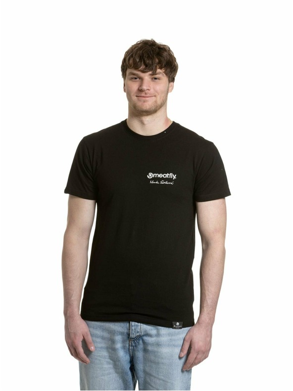 Meatfly Meatfly Herren-T-Shirt Planet Black