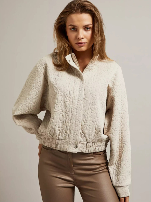 Moodo Damen-Jacke hellbeige