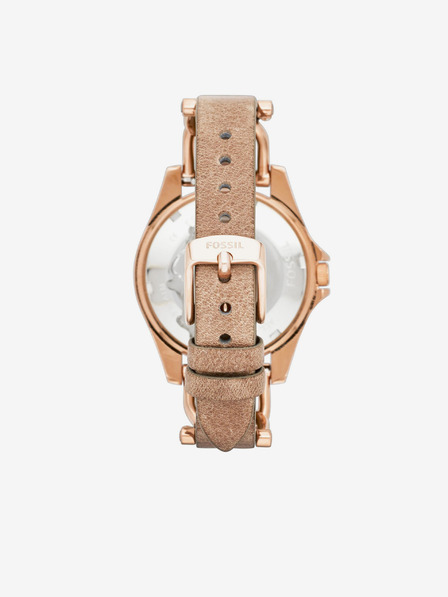 Fossil Roségoldene Damen Uhr Fossil Riley