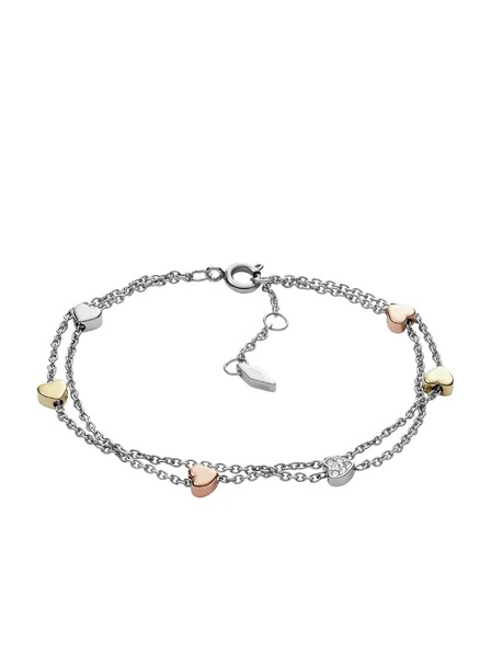 Fossil Damen-Stahlarmband Fossil JF02854998