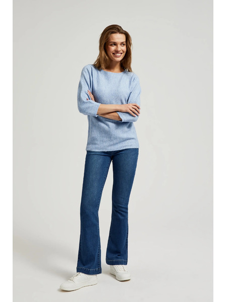 Moodo Damen-Jeans Schlaghose
