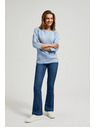 Moodo Damen-Jeans Schlaghose