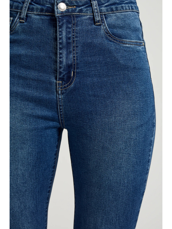 Moodo Damen-Jeans Schlaghose