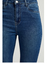 Moodo Damen-Jeans Schlaghose
