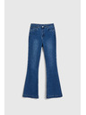 Moodo Damen-Jeans Schlaghose