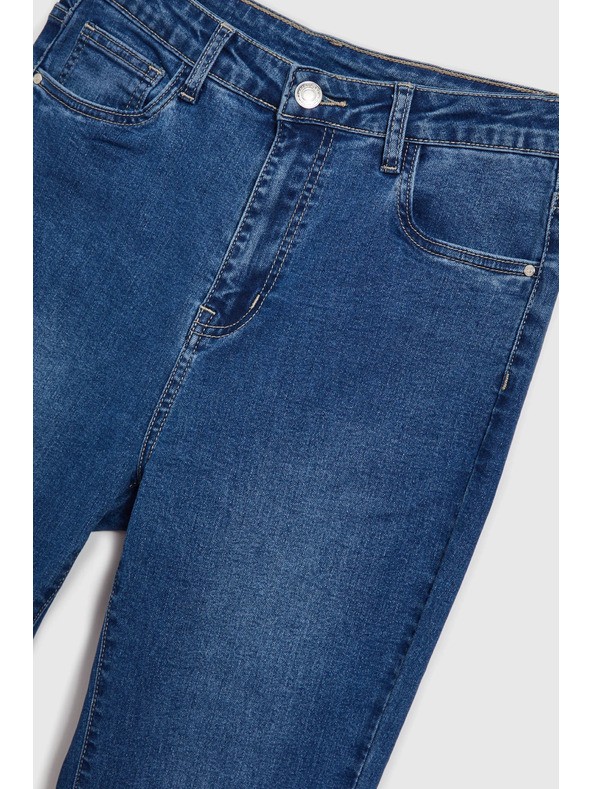 Moodo Damen-Jeans Schlaghose