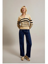 Moodo Damen-Jeans Dunkelblau