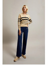 Moodo Damen-Jeans Dunkelblau