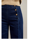 Moodo Damen-Jeans Dunkelblau