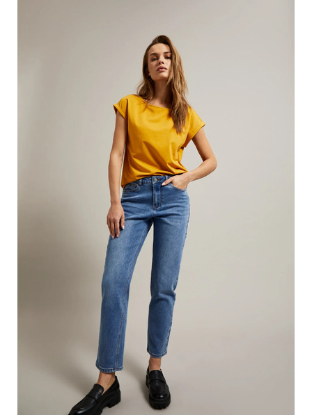 Moodo Damen-Jeans blau