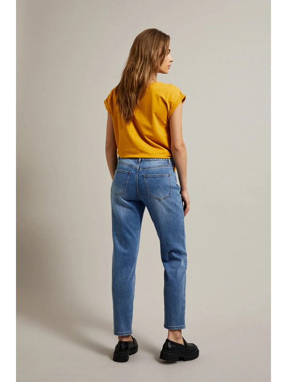 Moodo Damen-Jeans blau