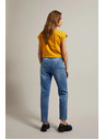Moodo Damen-Jeans blau