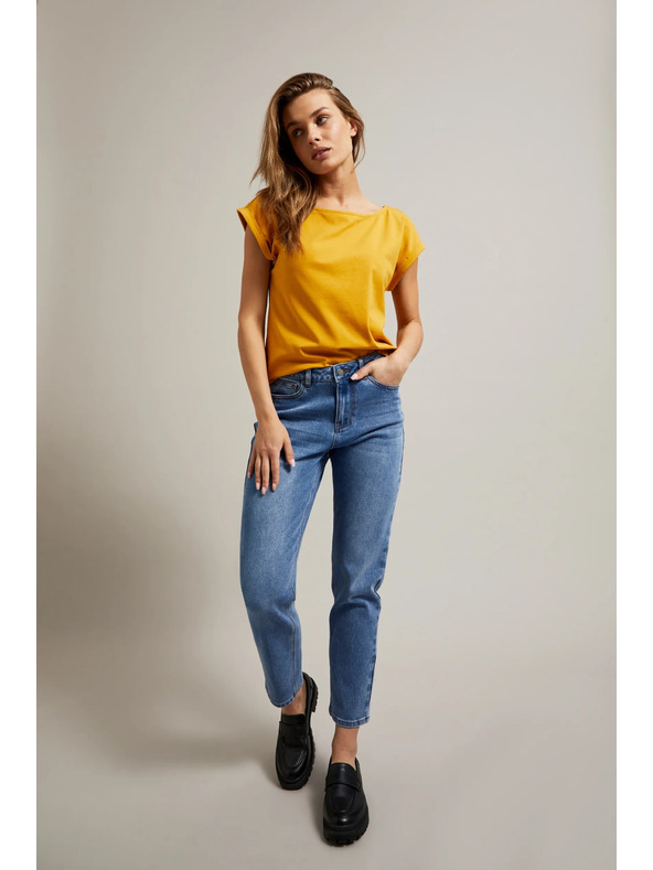 Moodo Damen-Jeans blau