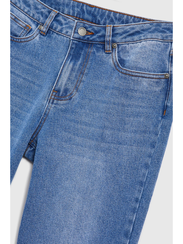 Moodo Damen-Jeans blau