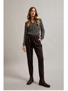 Moodo Damen-Hose braun
