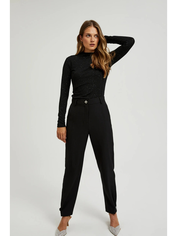 Moodo Damen-Hose schwarz