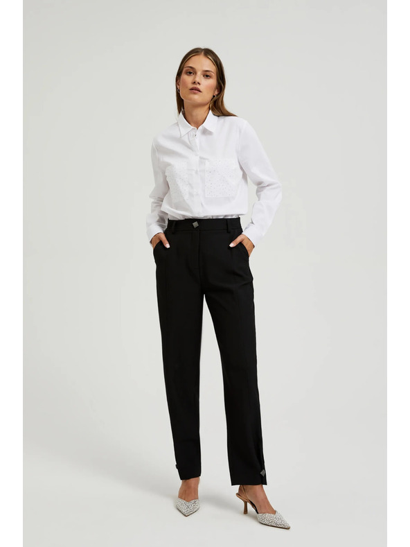 Moodo Damen-Hose schwarz