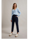 Moodo Damen-Hose dunkelblau