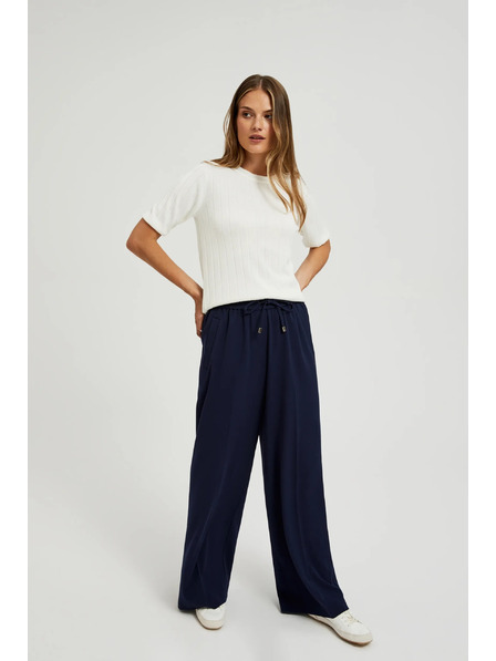 Moodo Damen-Hose dunkelblau