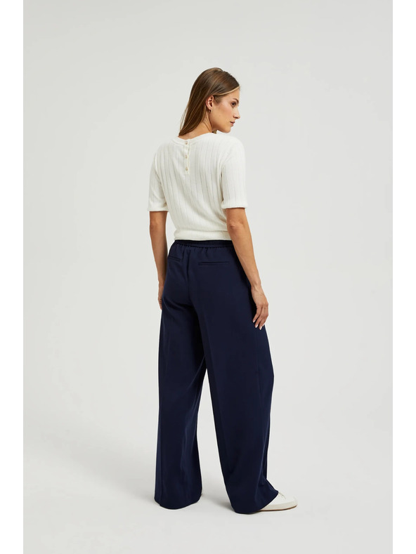 Moodo Damen-Hose dunkelblau