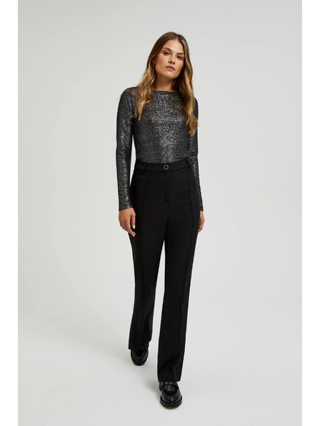 Moodo Damen-Hose schwarz