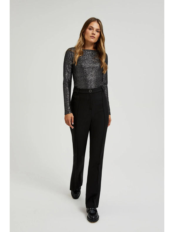 Moodo Damen-Hose schwarz