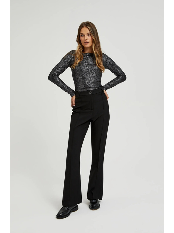 Moodo Damen-Hose schwarz