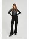 Moodo Damen-Hose schwarz