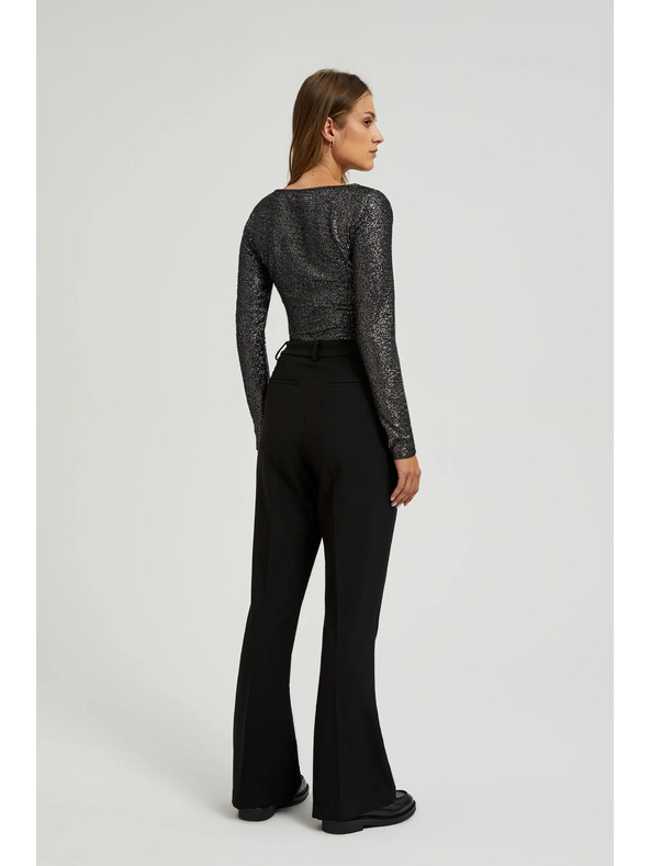 Moodo Damen-Hose schwarz