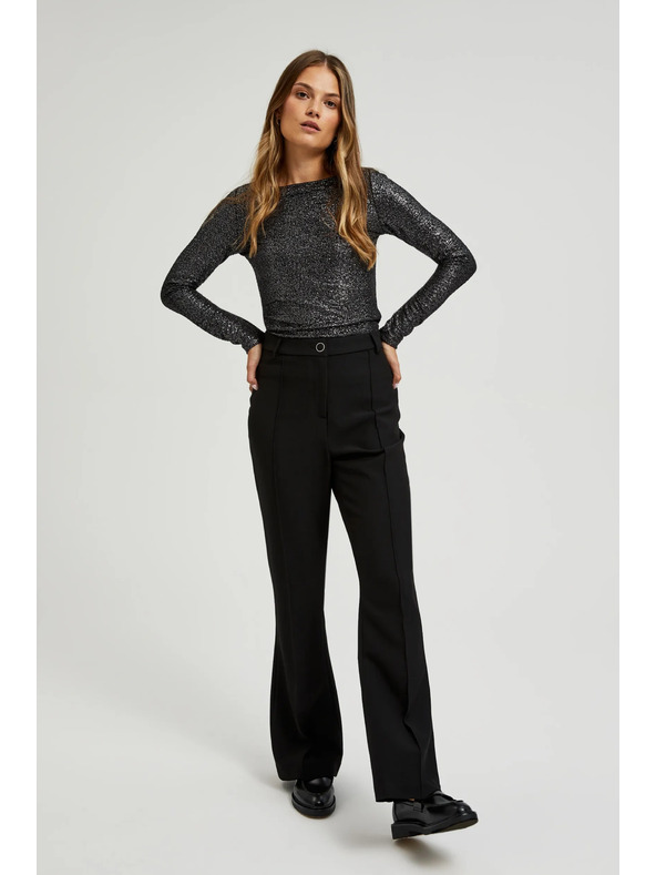 Moodo Damen-Hose schwarz