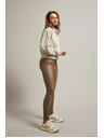Moodo Damen-Hose kaffeebraun